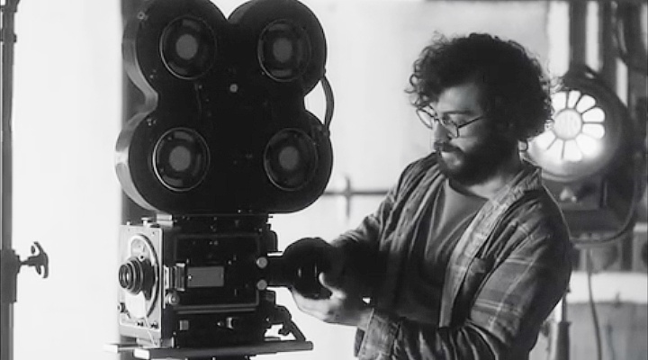 Dennis Loading Mitchell Nc to overlay stars on 'Spaceworks' project 1983